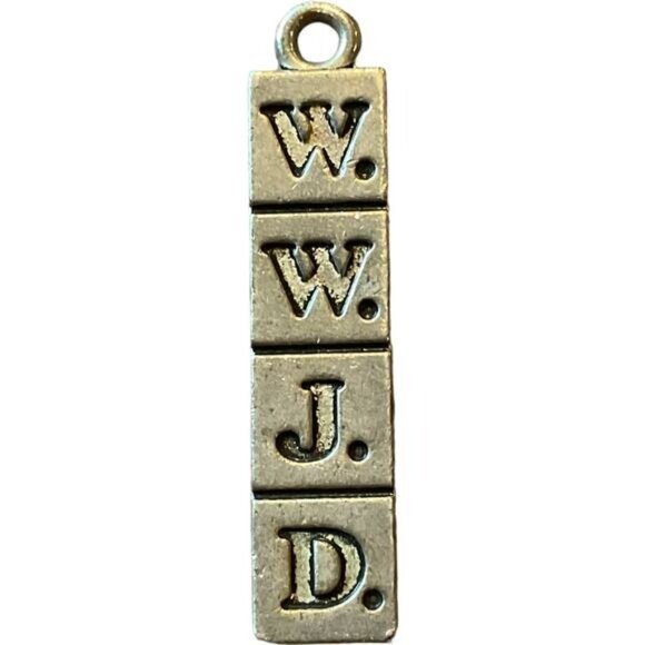 What Would Jesus Do Pendant - Picture 1 of 5